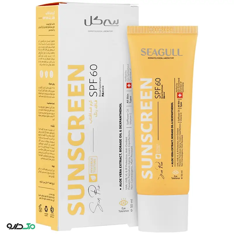 کرم ضد آفتاب بی رنگ سان پرو سی گل SPF60